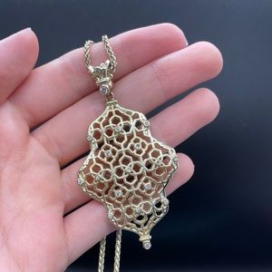 Kendra Scott Necklace ✨ gold with crystal accents